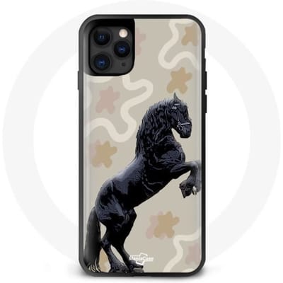 Coque Iphone 11 Frison Cheval