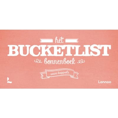 Het Bucketlist Bonnenboek Voor Koppels - Bucketlist - Elise De Rijck