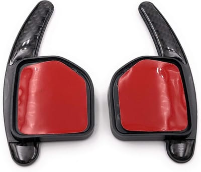 Onlineworld2013 Paddle Shift Paddle for A1 8x, A3 8V, A4 8K B9, A5 4G C7, A6 C7, A8 4H D4, Q7 4L Carbon look