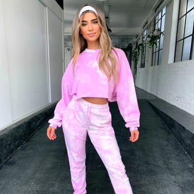 Neony tweedelige set | Roze | S | Meerdere maten en kleuren verkrijgbaar