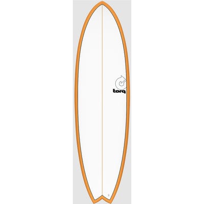 Torq Epoxy Tet Mod Fish Orangerail Surfboard patroon