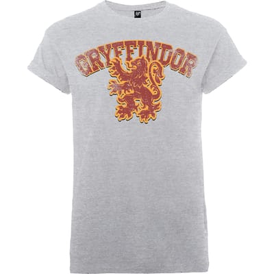 Harry Potter Gryffindor Heren T-shirt - Grijs - S