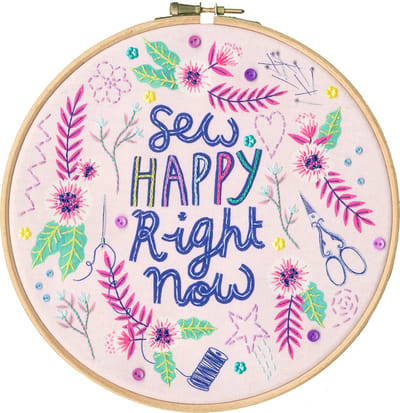 Bothy Threads Lee Foster-Wilson Sew Happy Vrij borduren pakket