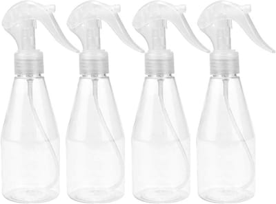Pack of 4 200 ml Spray Bottle - Kleine Sprayfles - Herbruikbare Water Sprayfles - Geschikt voor Planten - Bloementuinen en Meubelreiniging