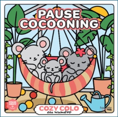 Hachette Pratique – Pause cocooning – kleurboek op nummer