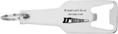 Akyol - if dad can't fixt it, no one can flesopener - Vader - beste vader ever - vaderdag cadeau - cadeau papa - vaderdag - 105 x 25mm