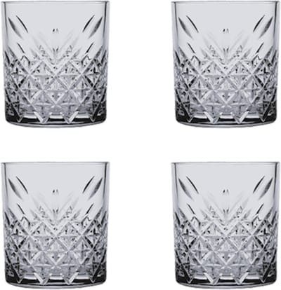Pasabahce Timeless Tumbler 35,5 Cl Grijs - 4 Stuks