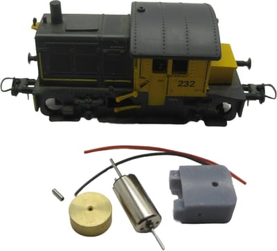 micromotor HR001F motor ombouwset voor Roco NS 200/300 Sik (New Model), u.a.