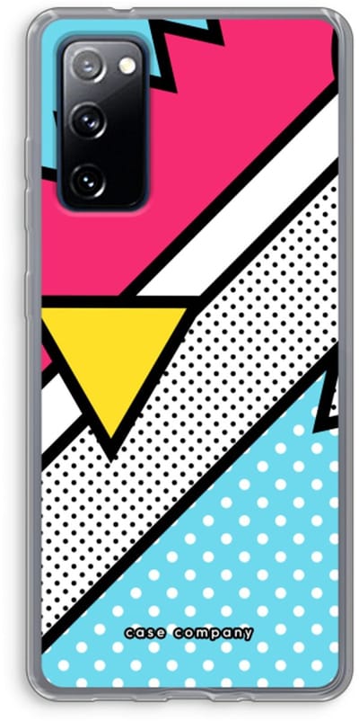 Hoesje geschikt voor Samsung Galaxy S20 FE / S20 FE 5G hoesje - Pop Art #3 - Soft Cover Telefoonhoesje - Bescherming aan alle Kanten en Schermrand