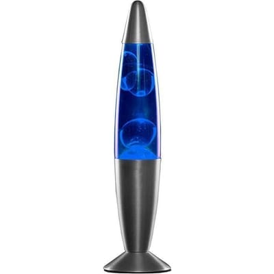 MODEZVOUS - Lampe de Lava lampe Magma Lampe de table avec ampoule de rechange Bleu 34 cm171