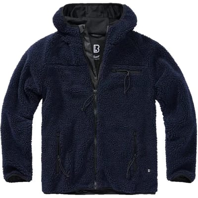 Brandit - Teddyfleece Worker Jacket - L - Blauw