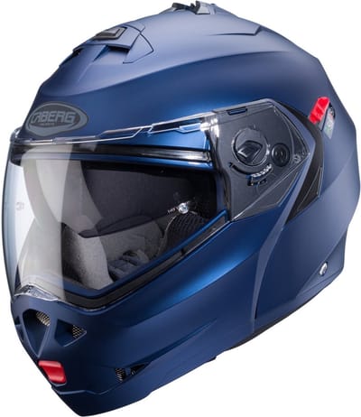Caberg Duke X Mat Blauw Systeemhelm - Helm