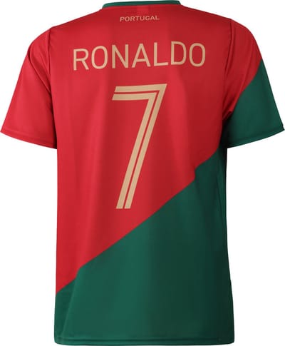 Ronaldo Portugal Voetbalshirt Thuis - Voetbalshirts Kinderen - Jongens en Meisjes - Sportshirts - Volwassenen - Heren en Dames - Maat 164