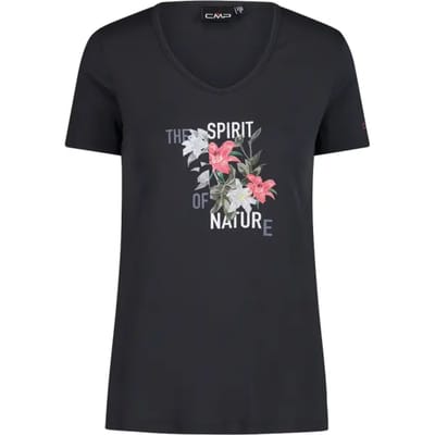 T-shirt van technische stof dames CMP