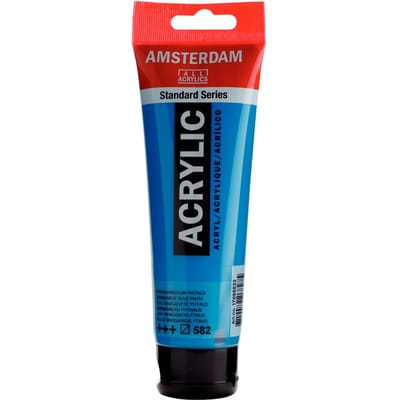 Amsterdam Standard Series Acrylverf Tube 120 ml Mangaanblauw Phtalo 582