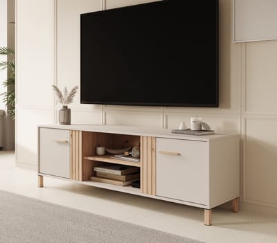 Meubella - TV-Meubel Bahia - Beige - 163 cm