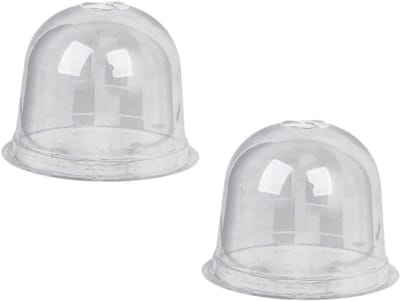 Kweekdeksel Beschermend - Plantenkap Mini Kas - Planten Beschermen - Transparante Koepel - 26x21 cm - Transparant