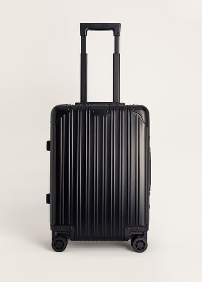 CREATE - Harde aluminium koffer met TSA-slot en multidirectionele wielen - Cabine S - LUGGAGE ALUMINIUM