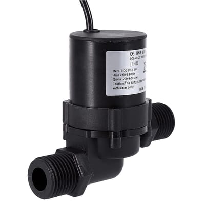 Dailygoody - Borstelloze Motor Water Transfer Pomp - Zonne-energie - Efficiënt en duurzaam - 12V DC - Mini-waterpomp - Geschikt voor keuken en badkame...
