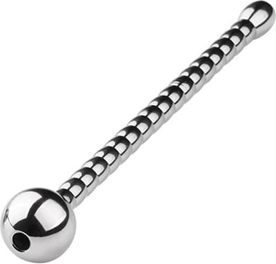 Fixxx - Bolletjes Penis Plug - Zilver - Verschillende Diameters 8 mm