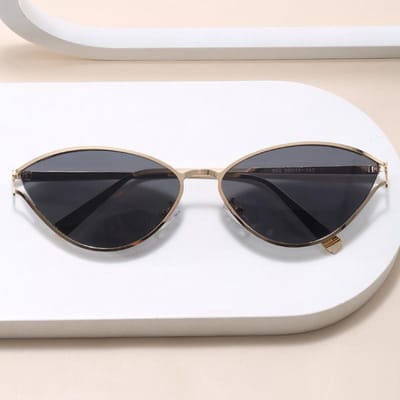 Lunettes de Soleil Style Européen Américain Pour Femmes Forme Oeil de Chat Blocage des Rayons UV Pour Femmes Lunettes de Soleil Élégantes Tendance Pour Hommes Lunettes de Soleil