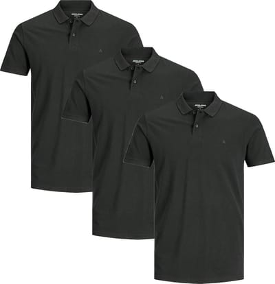 Jack & Jones Heren poloshirt 3 pack Basic