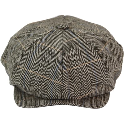 Heren Peaky Blinders visgraathoed