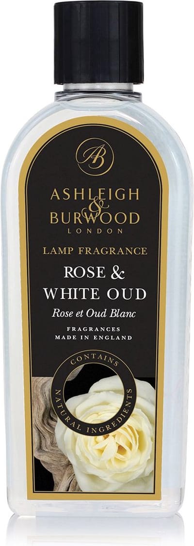 Ashleigh & Burwood Navulling - voor geurbrander - Rose & White Oud - 500 ml