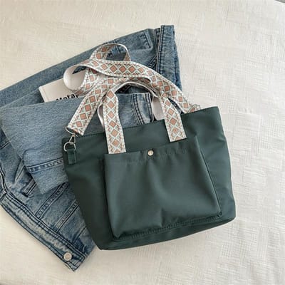 Sac à bandoulière décontracté simple Sac fourre-tout tendance à la mode grande capacité Sac à main tendance Sac à bandoulière tendance pour femmes gray
