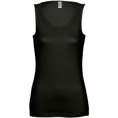 SOLS Dames/Dames Jane Tanktop (Diep zwart)