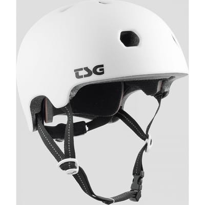 TSG Meta Solid Color Helm wit