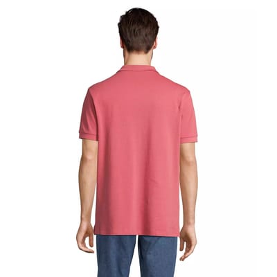 SOLS Unisex Adult Pacific Piqué Tweelingnaaldssteek Poloshirt (Folk Roze)