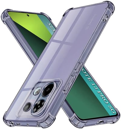 Hoesje geschikt voor Xiaomi Redmi Note 13 Pro 5G / Xiaomi Poco X6 - Techsuit Shockproof Silicone Back Cover - Zwart