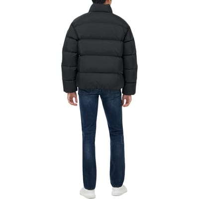 Veste Calvin Klein Couleur Unie Zippée Col Haut Homme Vestes Noir J400469-BEH XL