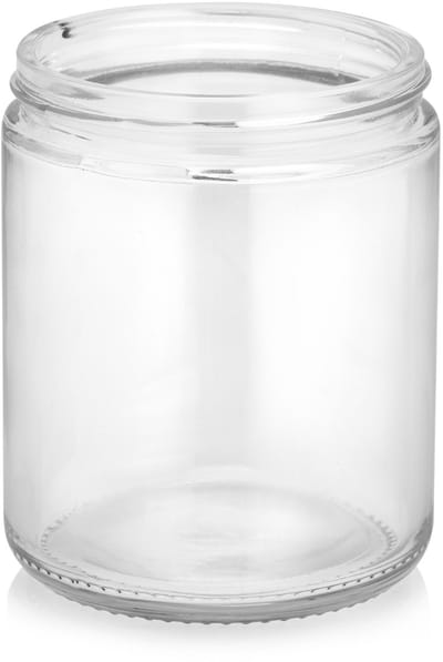 Transparant Glas - Helder Glazen Potje - 250 ml - Ø 72 mm - Voor Kaarsen maken, Cosmetica en Apotheek