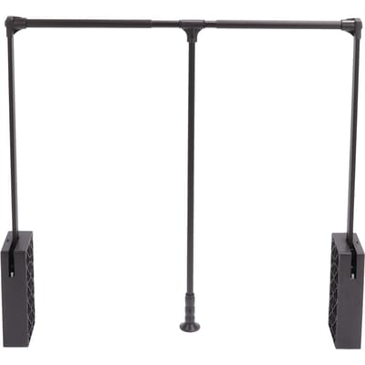 Tringle de garde-robe rétractable et pliable
