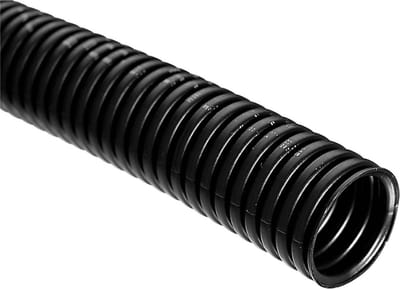 100 meter Kalitec ribbelbuis gesloten NW 6 I ribbelslang zonder gleuf I marterbeschermingsbuis I lege buis I kabelbescherming AD 9,2 mm ID 6 mm