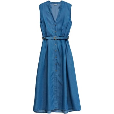 Dames denim jurk Salsa Jeans Midi