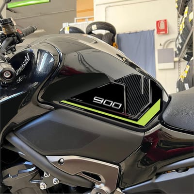 Zijdelingse tankpads voor motorfiets - Hars-stickers voor optimale tankbescherming