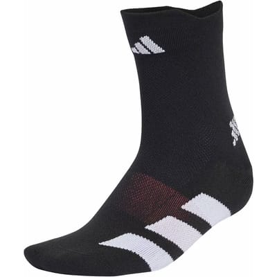 Adidas Performance Adizero Korte Hardloopsokken - Unisex - Zwart