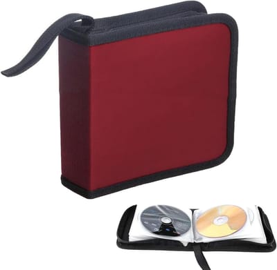 CD Opbergzak voor 40 CD's en DVD's, Ideaal voor Auto en Thuis, Ruimtebesparend en Duurzaam