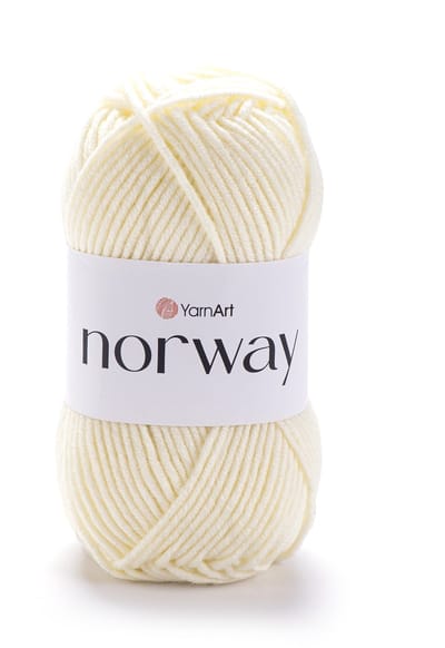 YarnArt Norway – Dik acryl garen – 100g – 105m – voor breien en haken – wintergaren - Kleur 851