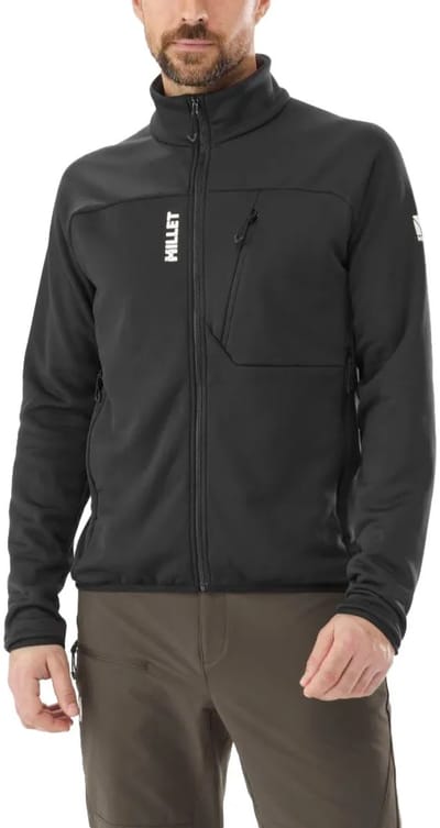 Millet Seneca Fleece Met Volledige Rits Zwart 2XL Man