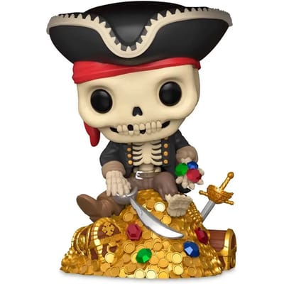 Funko Pop! Deluxe: Pirates of the Caribbean - Skeleton on Gold Pile (Exclusive)