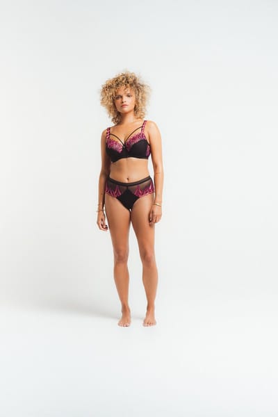 Louisa Bracq - Virtual Sunset Beugel BH - maat 85G - Meerkleurig/Zwart