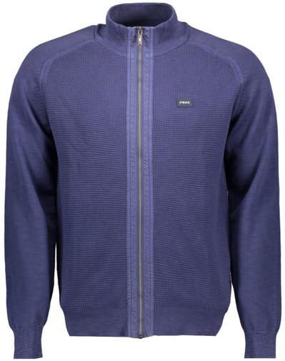 NZA - Blauwe katoenen vest