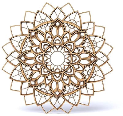 Wanddecoratie Mandala - 25cm