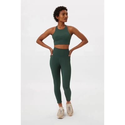Dames legging 7/8 Girlfriend Collective Compressive High-Rise