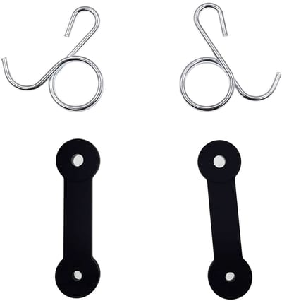 Dailygoods- Grasklink Vervanging voor Husqvarna - 2x Haak - 2x Vergrendeling - Onderdeelnummer 532160793 - Geschikt voor 42"/46" dekken - Compatibel met diverse modellen - Grasklep