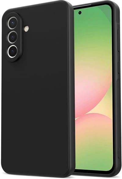 Hoesje met Camera Bescherming Geschikt voor Samsung Galaxy A56 | Back Cover | Dun | Flexibel TPU | Zwart